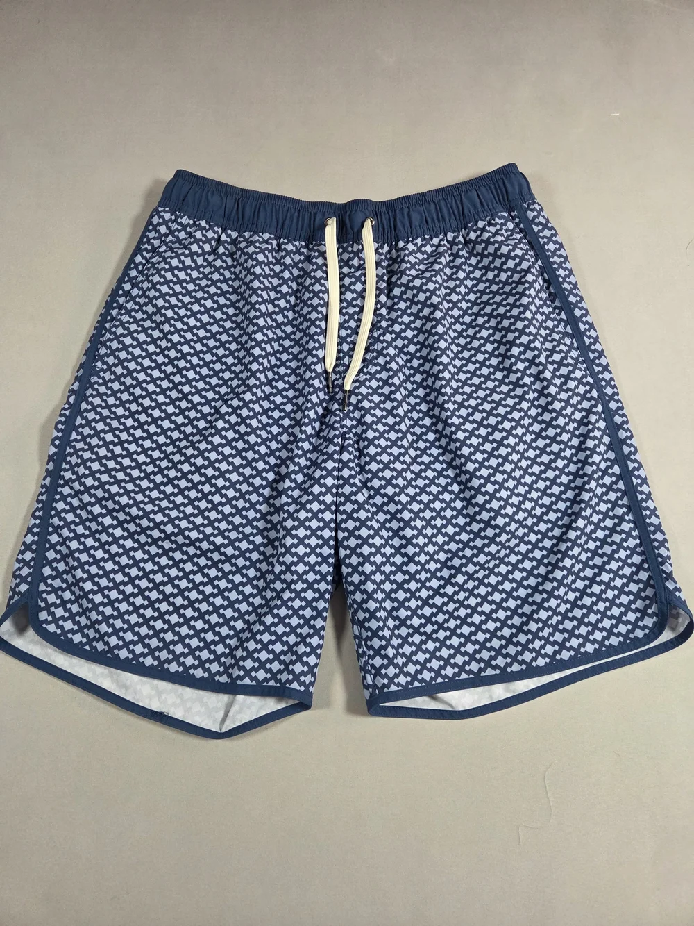 Fair Harbor Men's Navy Anchor Printed Board Shorts Size Large - Picture 2 of 10